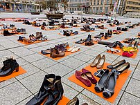 Schuhe gegen Gewalt 13. März 2026